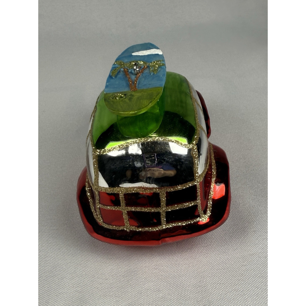 Mercury Glass? Station Wagon Automobile Car Christmas Ornament Surfboard Holiday - Picture 8 of 12